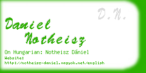 daniel notheisz business card
